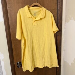 Sonoma Men's XXL Light Yellow Polo Shirt